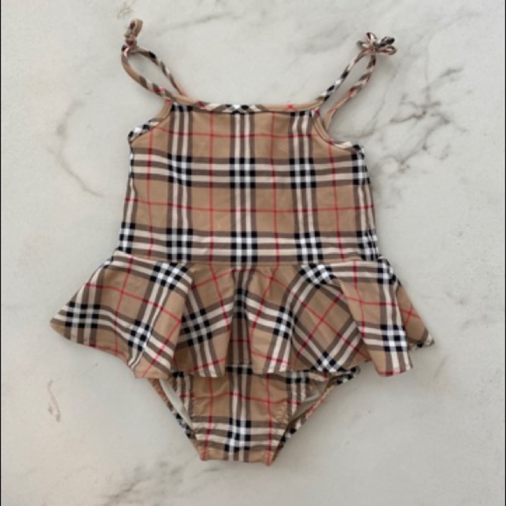 Kids Burberry Swimsuit 12 month